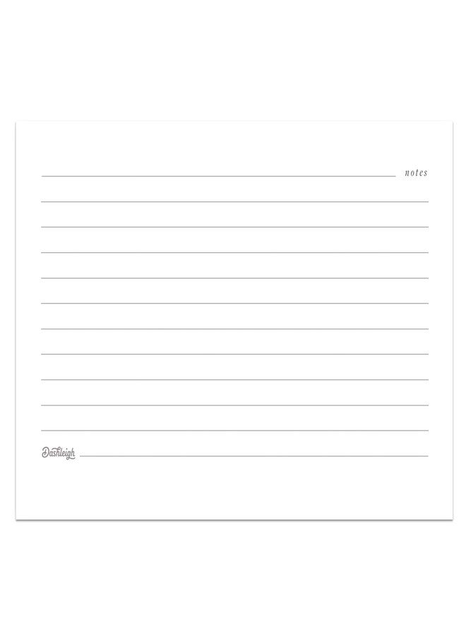 Dashleigh Recipe Card Notepad, 4x6 in, 100 Sheets, Front and Back - Image 2